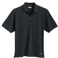 Men's Black X-Large Polo Shirt